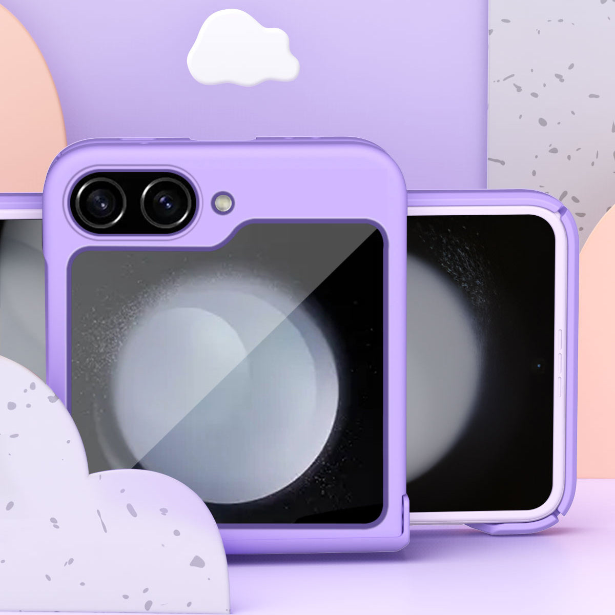 For Samsung Galaxy Z Flip5 5G Hard PC Phone Case Hinge Protection Drop-proof Mobile Protective Cover For Samsung Galaxy Z Flip5 5G Hard PC Phone Case Hinge Protection Drop-proof Mobile Protective Cover